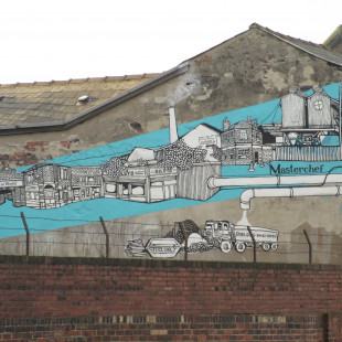 Jo Peel's Attercliffe Wall Mural